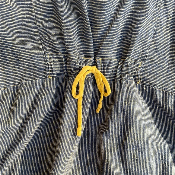 Blue Fish hand painted Floral Brown and gold Dress. Size 1 (10-16) - Picture 10 of 12